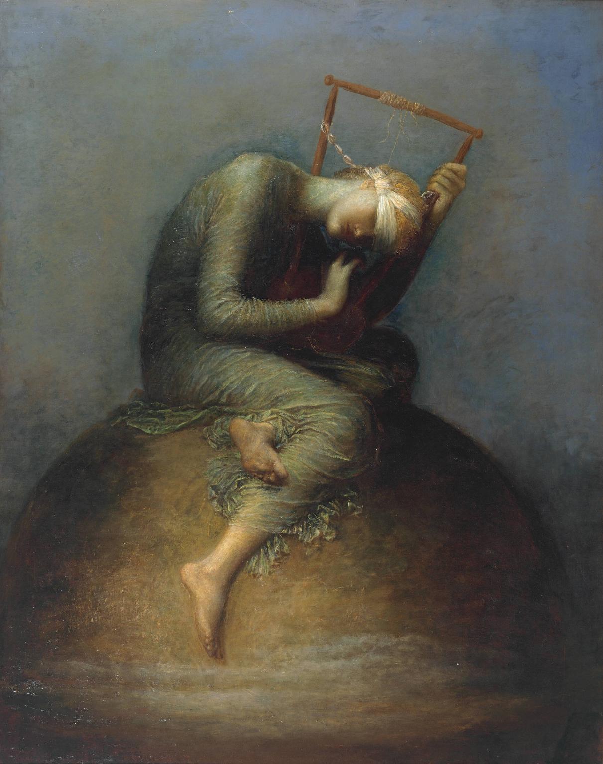 Hope 1886 by George Frederic Watts 1817-1904